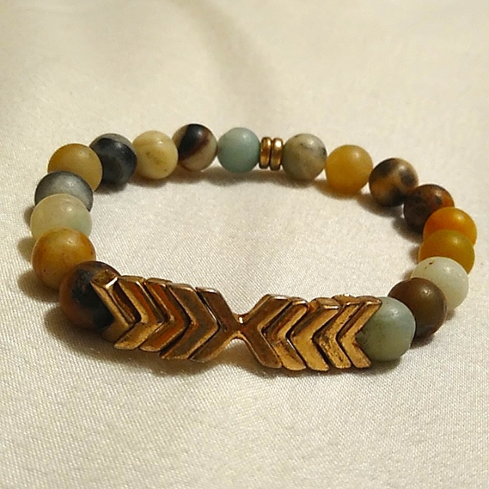 Stretch stone bracelet